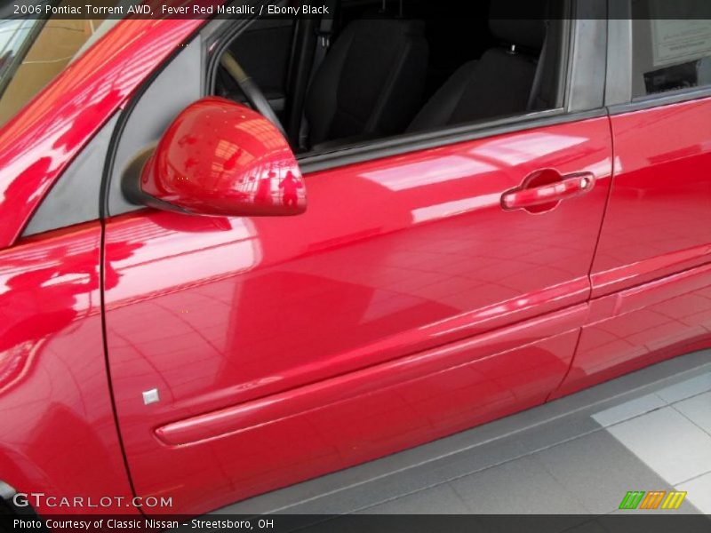 Fever Red Metallic / Ebony Black 2006 Pontiac Torrent AWD
