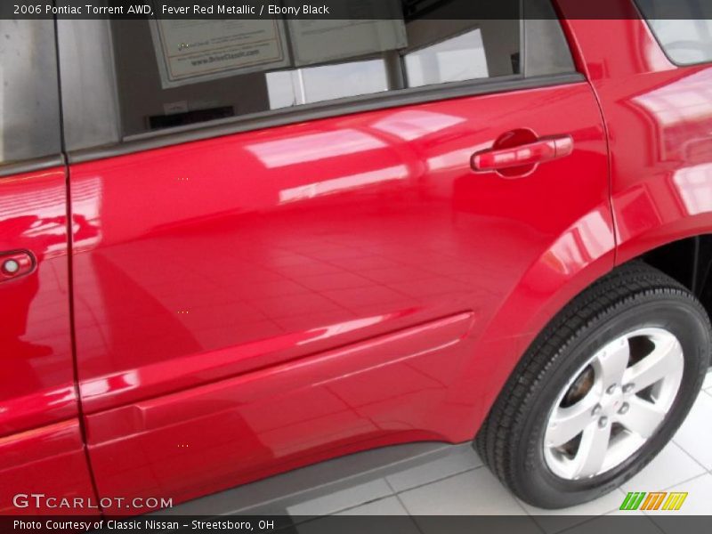 Fever Red Metallic / Ebony Black 2006 Pontiac Torrent AWD