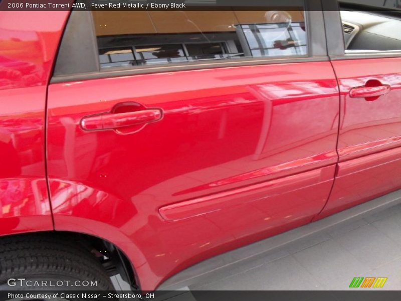 Fever Red Metallic / Ebony Black 2006 Pontiac Torrent AWD