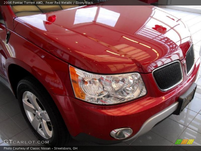 Fever Red Metallic / Ebony Black 2006 Pontiac Torrent AWD