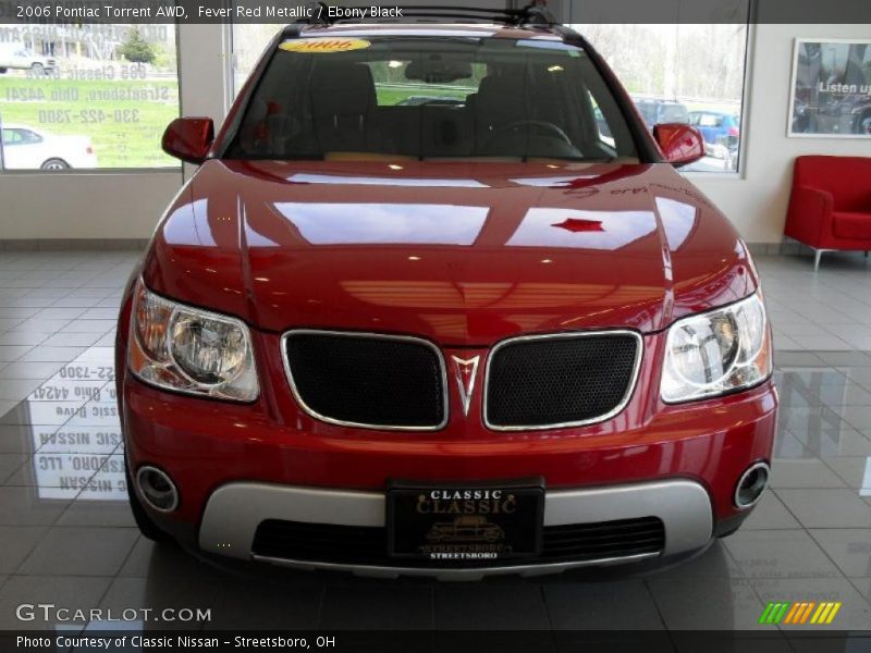 Fever Red Metallic / Ebony Black 2006 Pontiac Torrent AWD