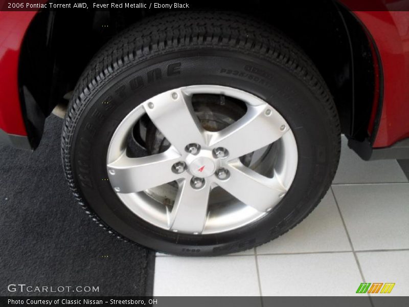 Fever Red Metallic / Ebony Black 2006 Pontiac Torrent AWD