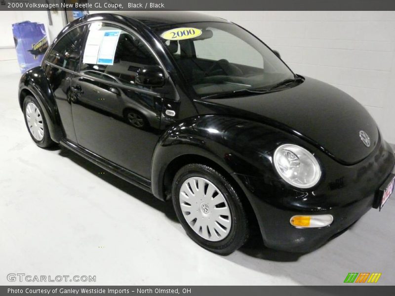 Black / Black 2000 Volkswagen New Beetle GL Coupe
