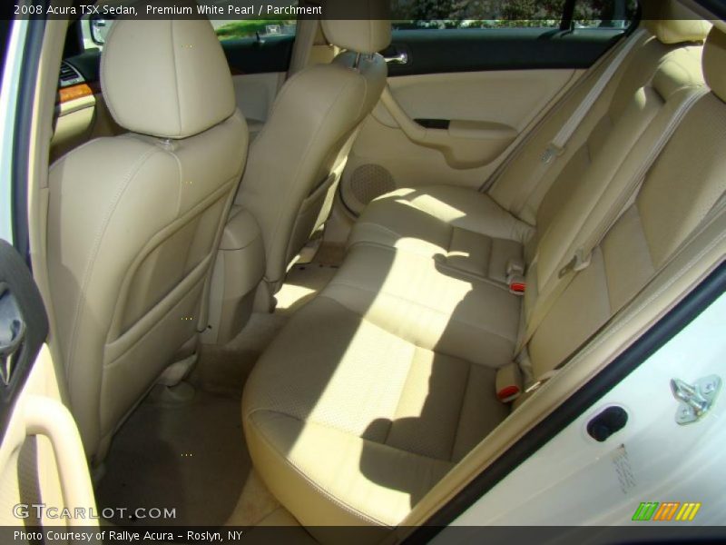 Premium White Pearl / Parchment 2008 Acura TSX Sedan