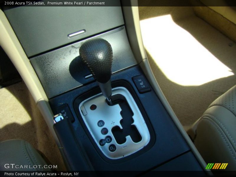 Premium White Pearl / Parchment 2008 Acura TSX Sedan