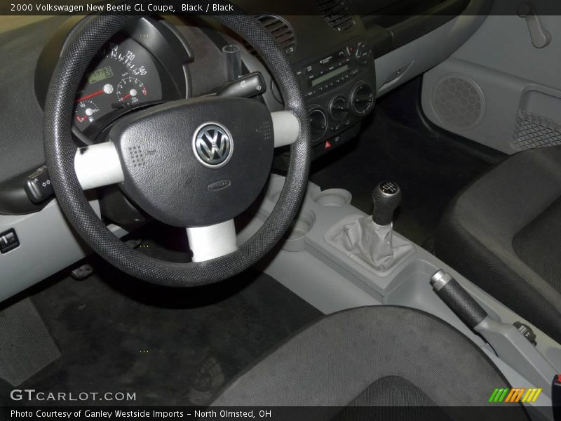 Black / Black 2000 Volkswagen New Beetle GL Coupe