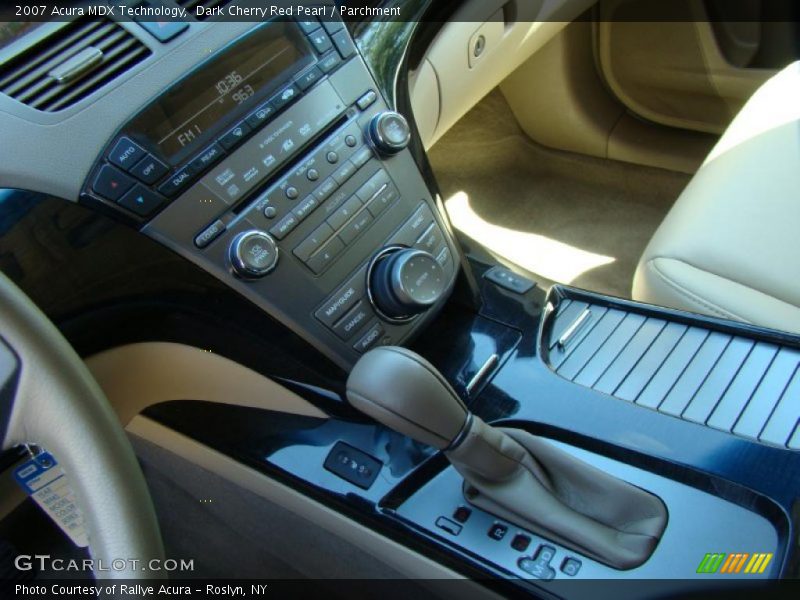 Dark Cherry Red Pearl / Parchment 2007 Acura MDX Technology