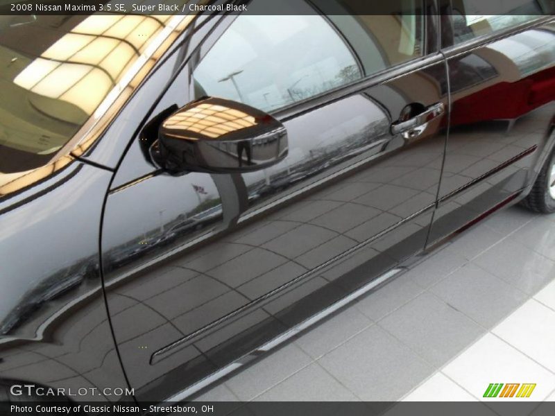 Super Black / Charcoal Black 2008 Nissan Maxima 3.5 SE