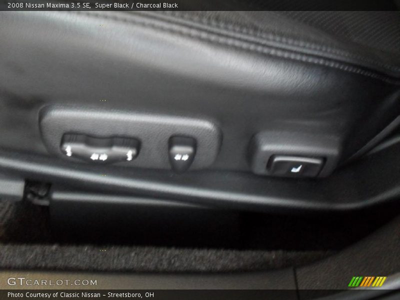 Super Black / Charcoal Black 2008 Nissan Maxima 3.5 SE