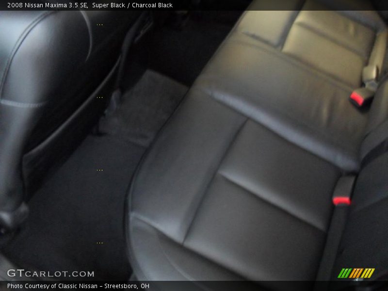 Super Black / Charcoal Black 2008 Nissan Maxima 3.5 SE