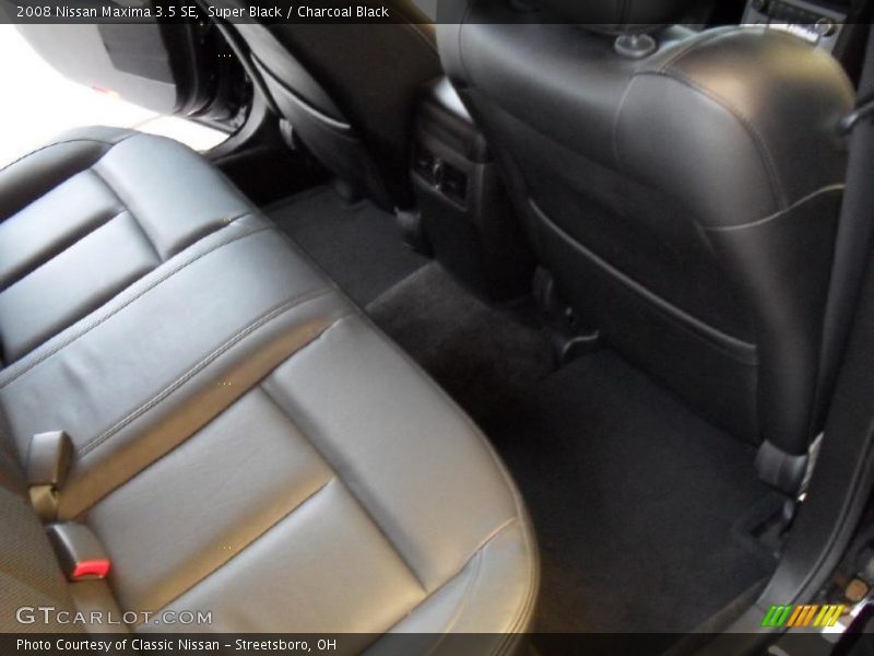 Super Black / Charcoal Black 2008 Nissan Maxima 3.5 SE