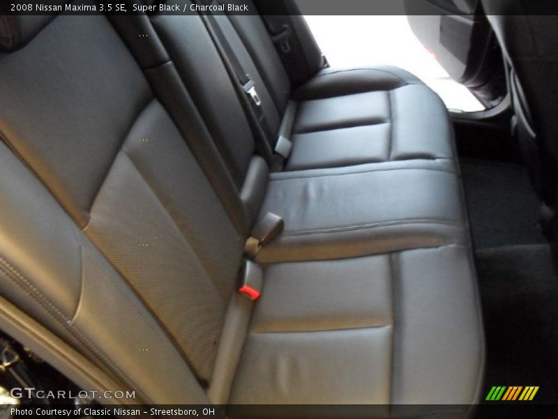 Super Black / Charcoal Black 2008 Nissan Maxima 3.5 SE