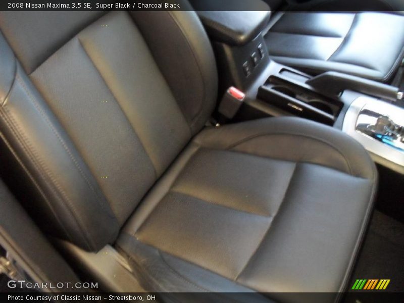 Super Black / Charcoal Black 2008 Nissan Maxima 3.5 SE