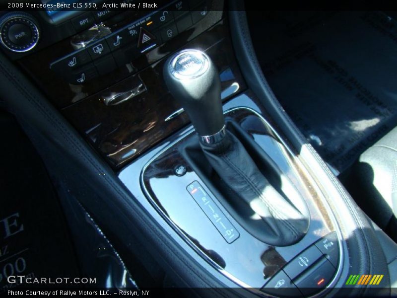 Arctic White / Black 2008 Mercedes-Benz CLS 550