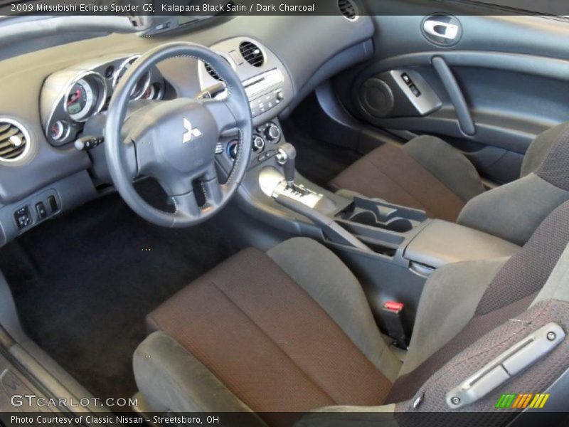 Kalapana Black Satin / Dark Charcoal 2009 Mitsubishi Eclipse Spyder GS