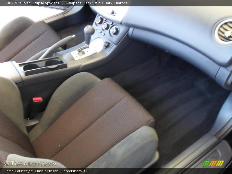 Kalapana Black Satin / Dark Charcoal 2009 Mitsubishi Eclipse Spyder GS
