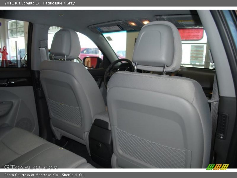 Pacific Blue / Gray 2011 Kia Sorento LX