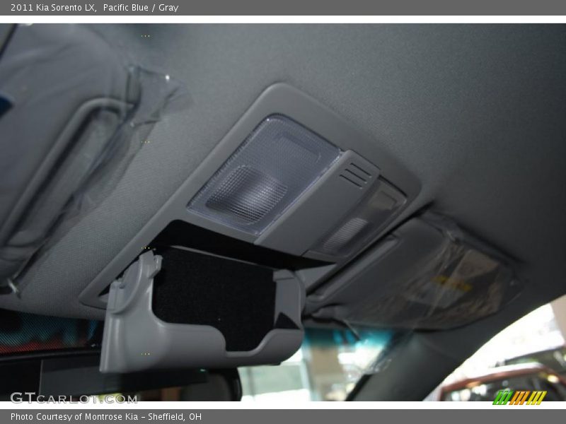 Pacific Blue / Gray 2011 Kia Sorento LX