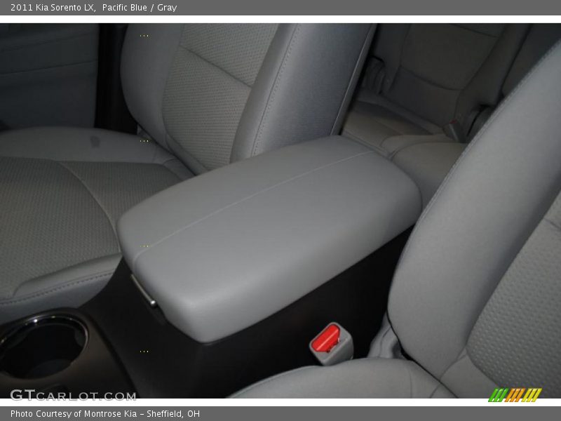 Pacific Blue / Gray 2011 Kia Sorento LX