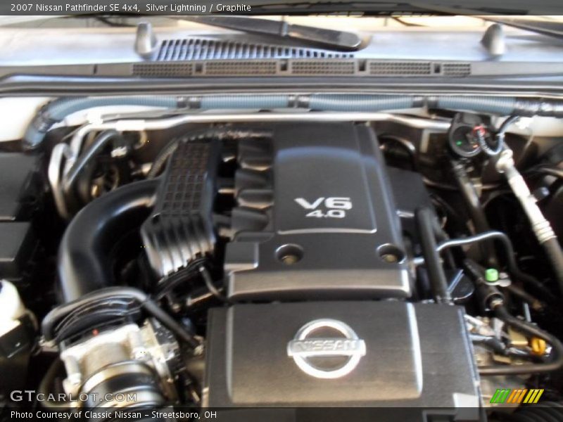 Silver Lightning / Graphite 2007 Nissan Pathfinder SE 4x4