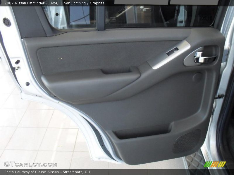 Silver Lightning / Graphite 2007 Nissan Pathfinder SE 4x4