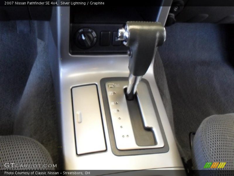 Silver Lightning / Graphite 2007 Nissan Pathfinder SE 4x4