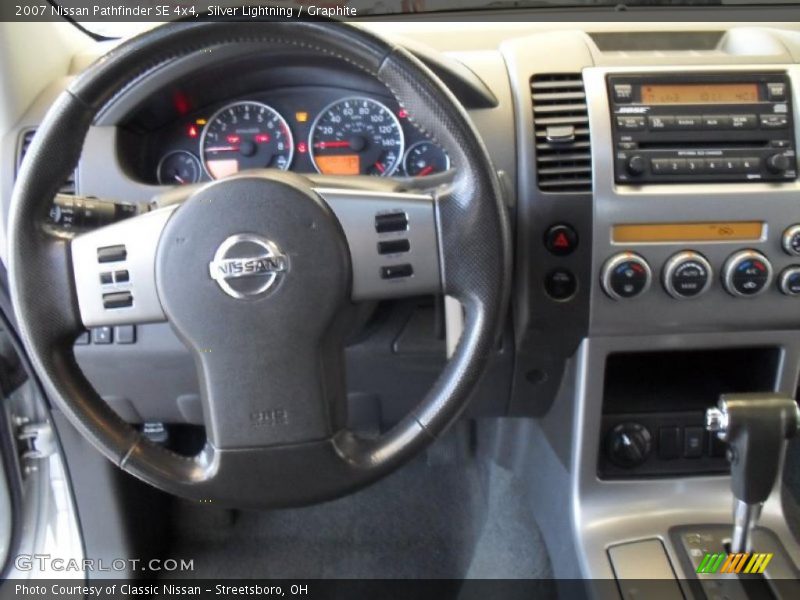 Silver Lightning / Graphite 2007 Nissan Pathfinder SE 4x4