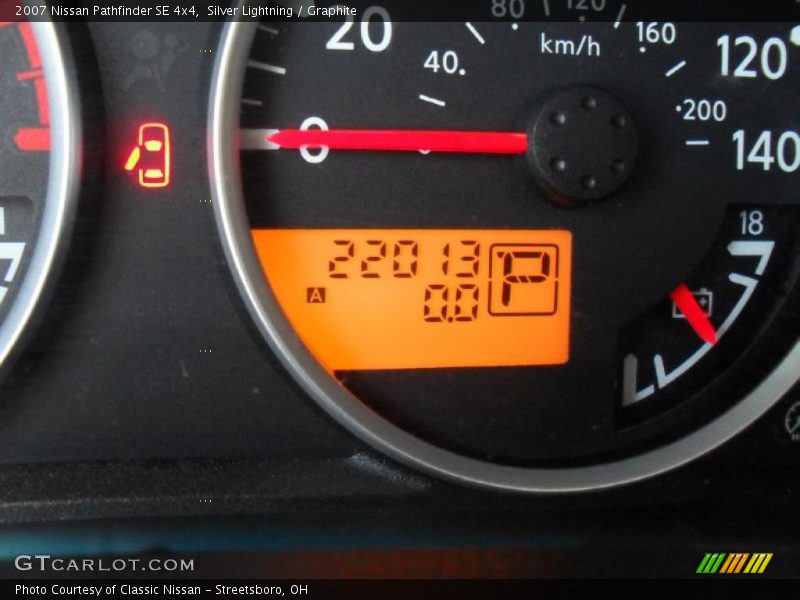 Silver Lightning / Graphite 2007 Nissan Pathfinder SE 4x4