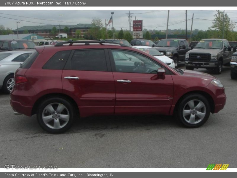 Moroccan Red Pearl / Ebony 2007 Acura RDX