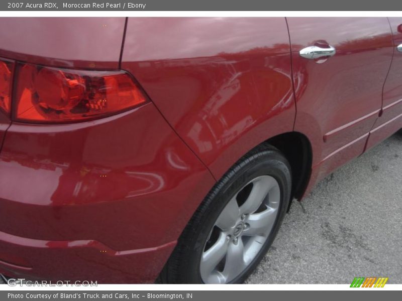 Moroccan Red Pearl / Ebony 2007 Acura RDX