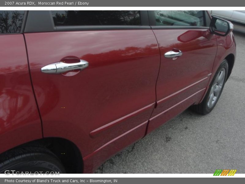 Moroccan Red Pearl / Ebony 2007 Acura RDX