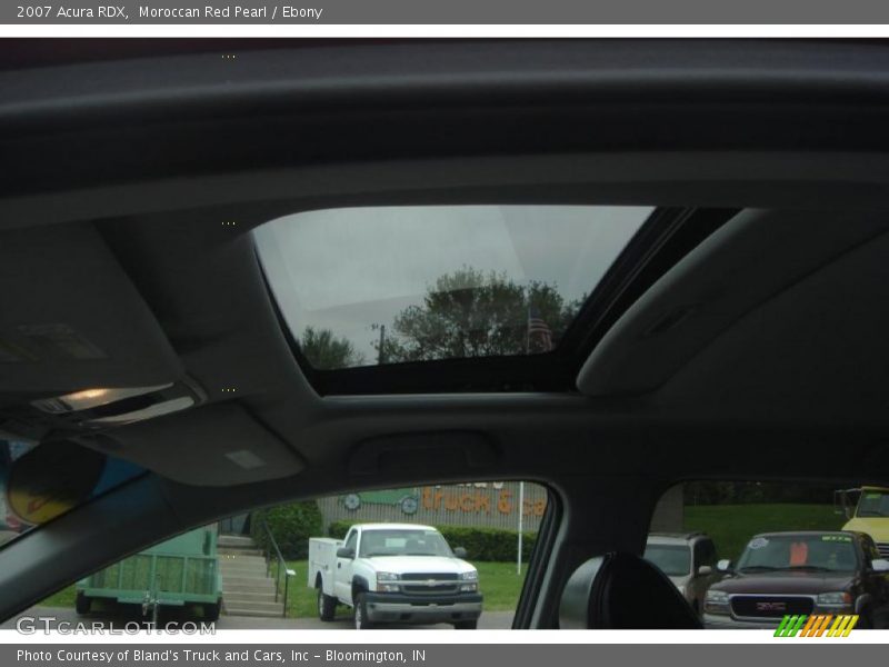 Moroccan Red Pearl / Ebony 2007 Acura RDX