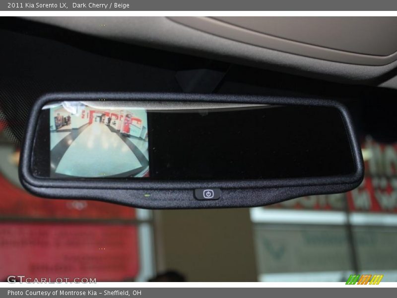 Dark Cherry / Beige 2011 Kia Sorento LX