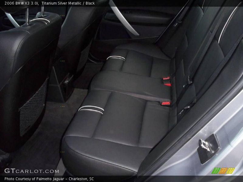 Titanium Silver Metallic / Black 2006 BMW X3 3.0i