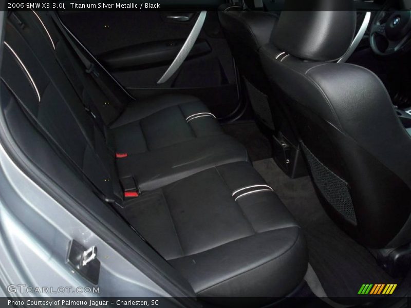 Titanium Silver Metallic / Black 2006 BMW X3 3.0i