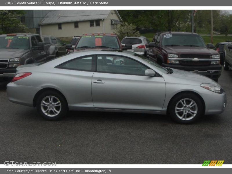 Titanium Metallic / Dark Stone 2007 Toyota Solara SE Coupe