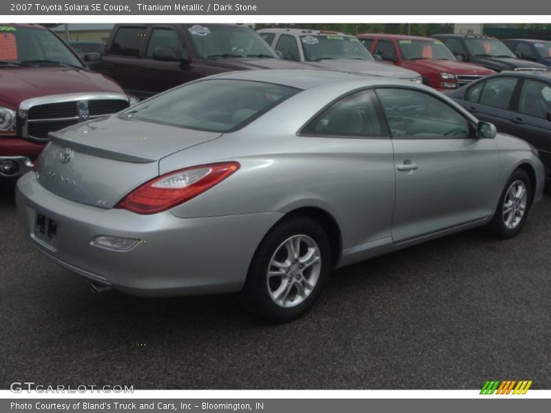 Titanium Metallic / Dark Stone 2007 Toyota Solara SE Coupe