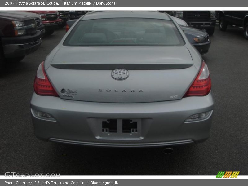 Titanium Metallic / Dark Stone 2007 Toyota Solara SE Coupe