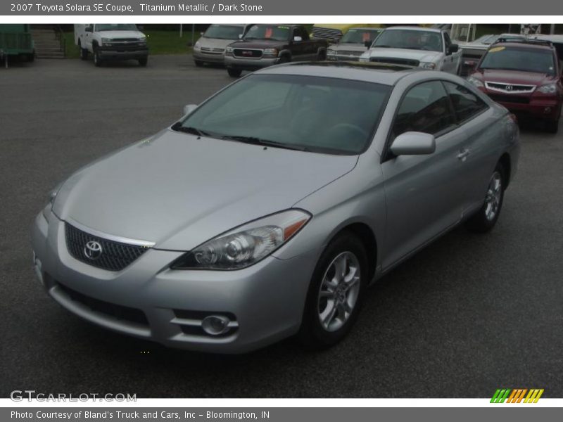 Titanium Metallic / Dark Stone 2007 Toyota Solara SE Coupe