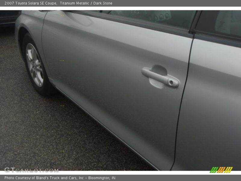 Titanium Metallic / Dark Stone 2007 Toyota Solara SE Coupe