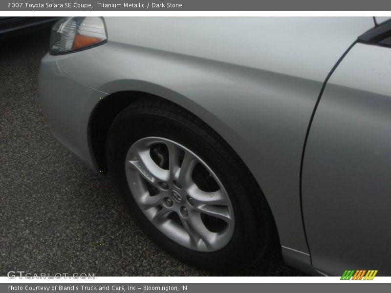 Titanium Metallic / Dark Stone 2007 Toyota Solara SE Coupe