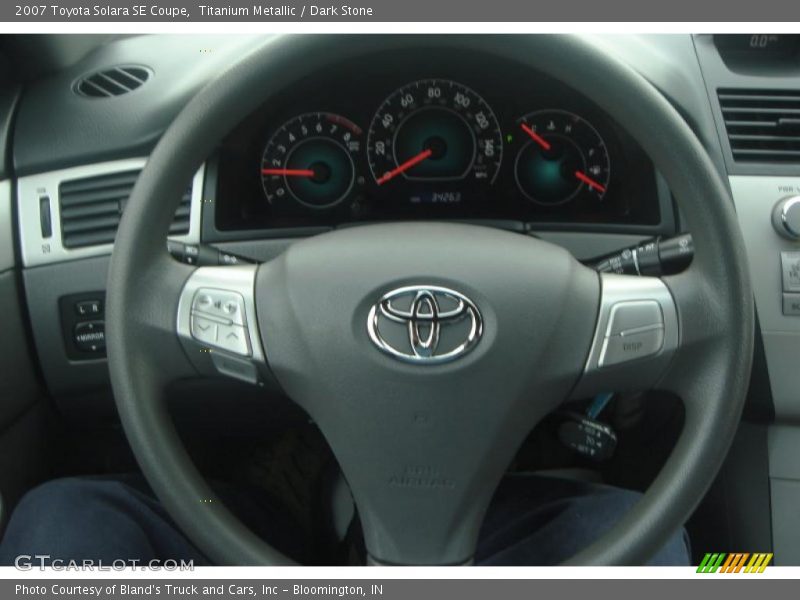 Titanium Metallic / Dark Stone 2007 Toyota Solara SE Coupe