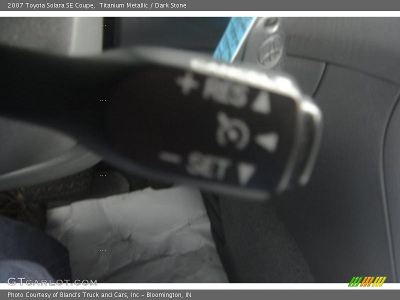 Titanium Metallic / Dark Stone 2007 Toyota Solara SE Coupe