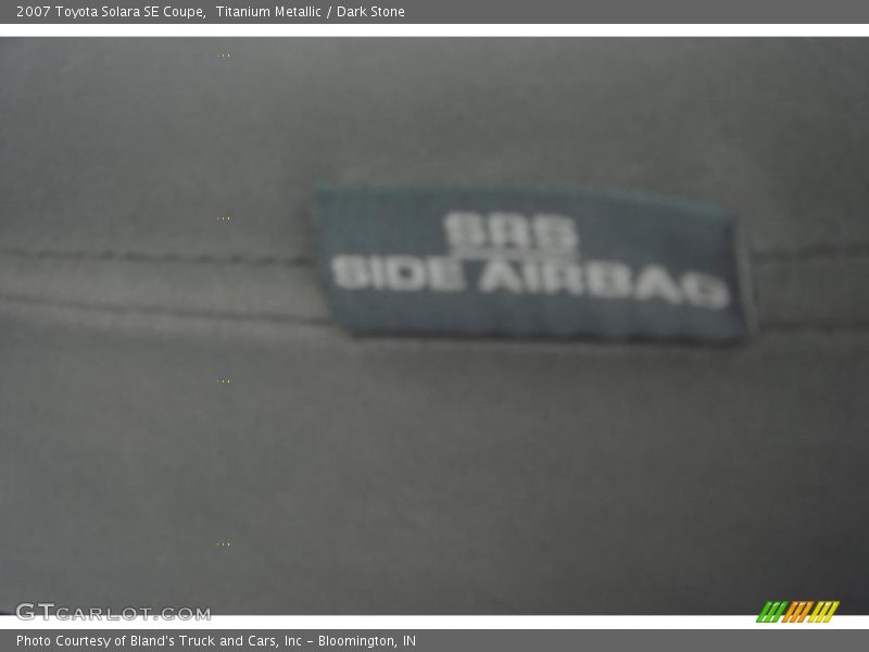 Titanium Metallic / Dark Stone 2007 Toyota Solara SE Coupe
