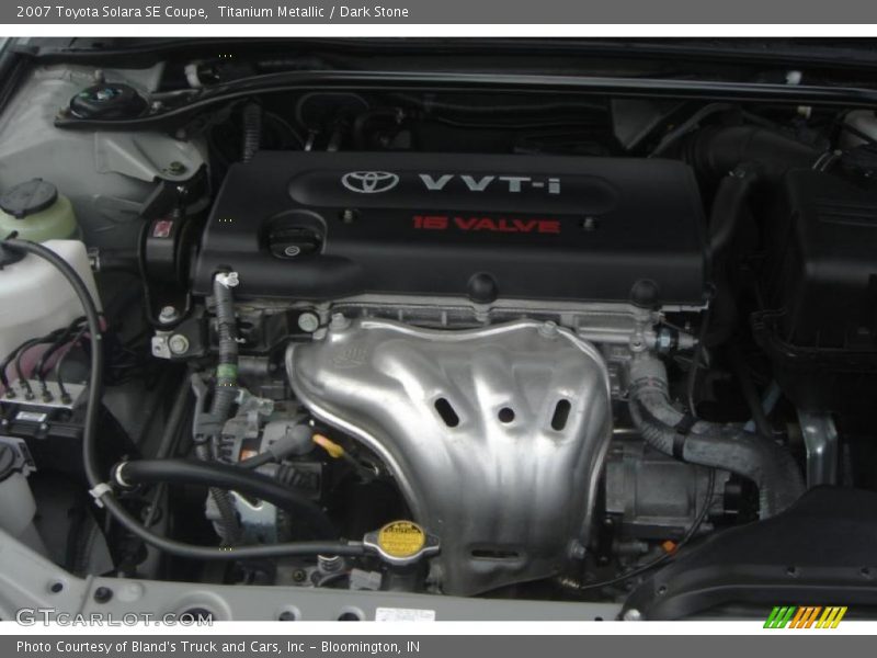 Titanium Metallic / Dark Stone 2007 Toyota Solara SE Coupe