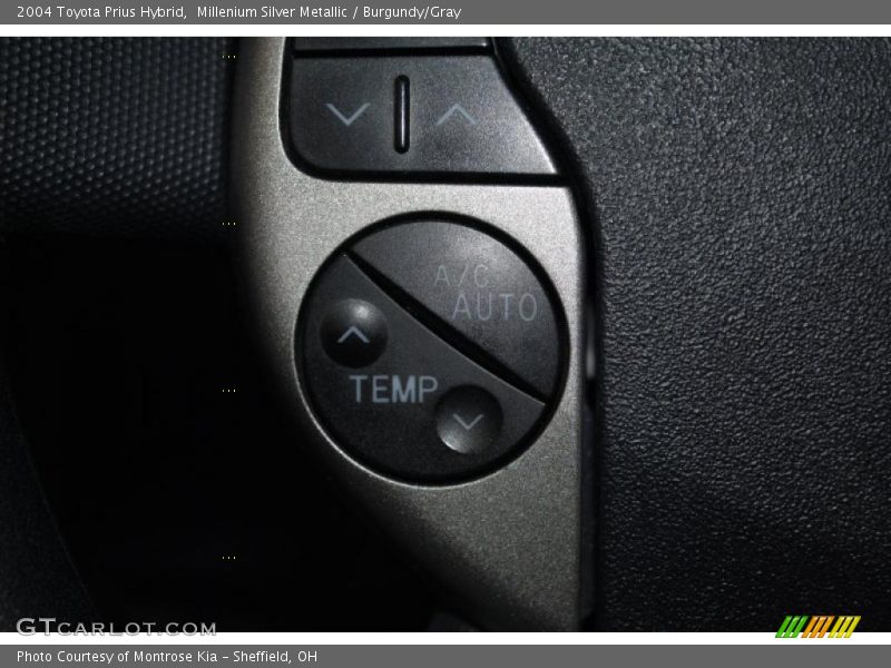 Millenium Silver Metallic / Burgundy/Gray 2004 Toyota Prius Hybrid