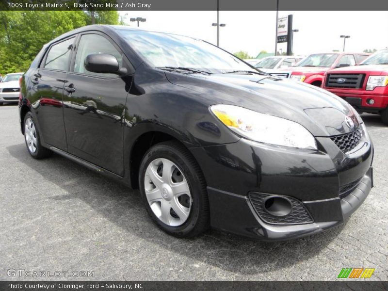 Black Sand Mica / Ash Gray 2009 Toyota Matrix S
