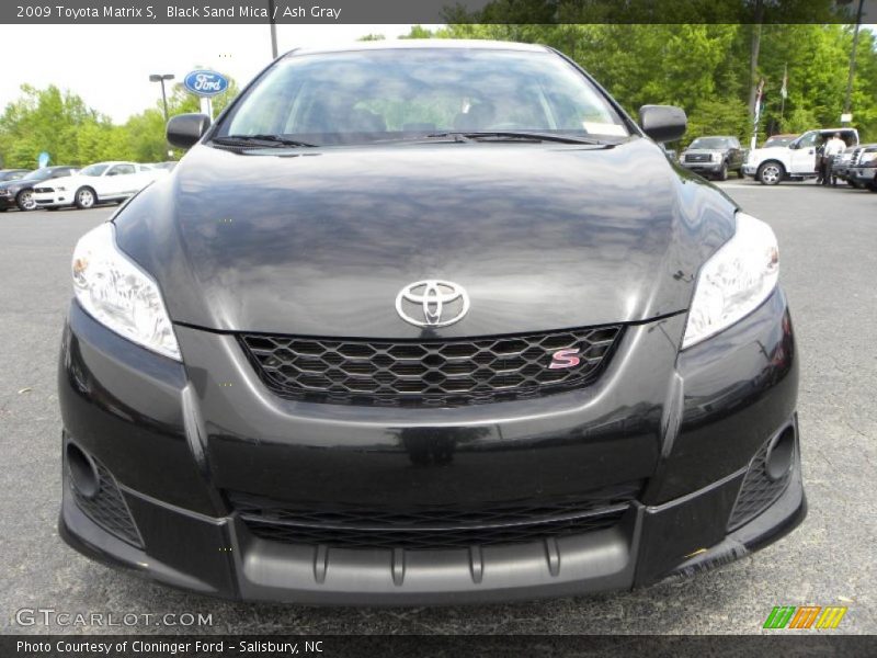 Black Sand Mica / Ash Gray 2009 Toyota Matrix S