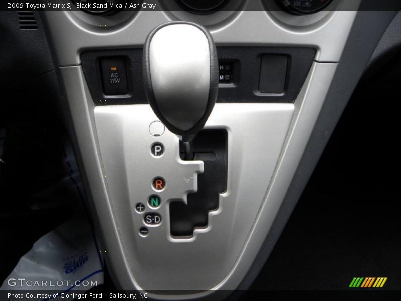 Black Sand Mica / Ash Gray 2009 Toyota Matrix S