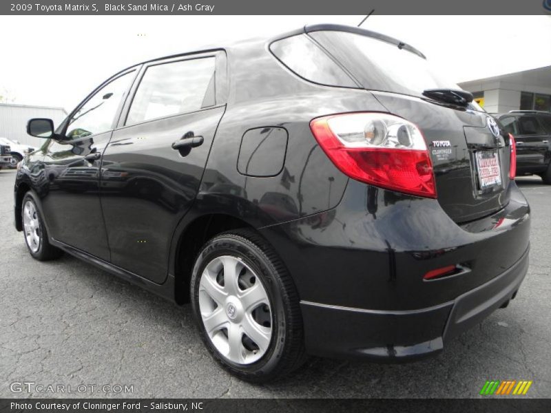 Black Sand Mica / Ash Gray 2009 Toyota Matrix S